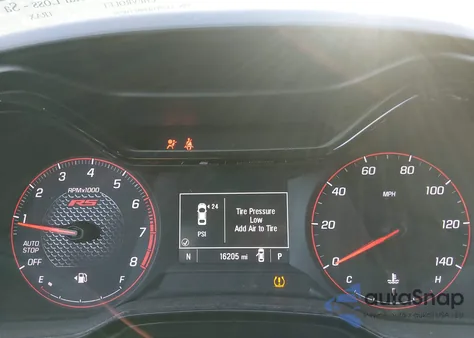 2025 Chevrolet Trax Fwd 1Rs z USA, uszkodzony, nr VIN KL77LGEP0SC118729